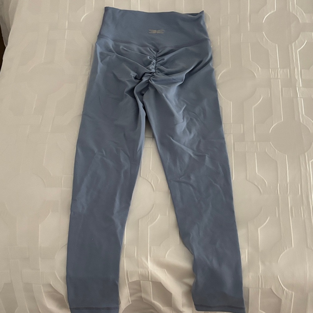 Blue High-Waisted Leggings ELITE ELEVEN / Australian Brand